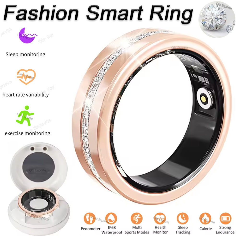 Cycling Heart Rate Monitor - 2025 New Smart Ring Lady Heart