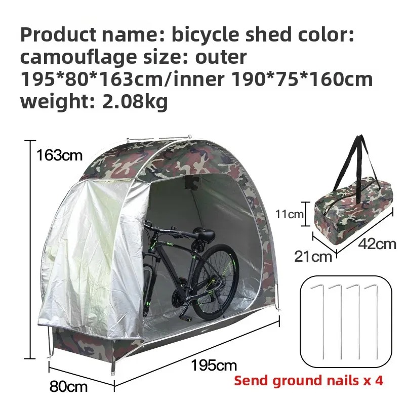 Portable Outdoor Bike Shelter  - Cycling Gear You Need recension och pris
