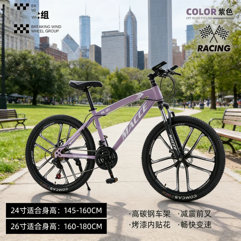 Purple 10-Speed High-End Mount - Cycling Gear Inches recension och pris
