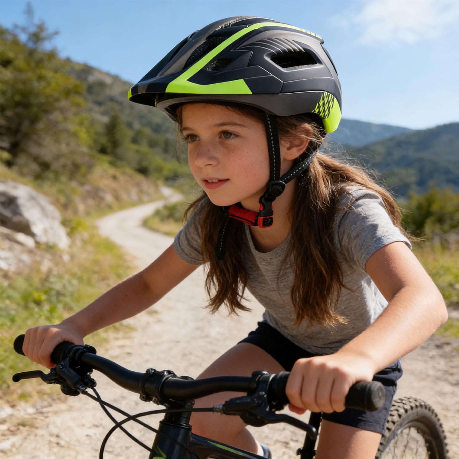 Youth Full Face Helmet Cycling - Cycling Gear Beginner recension och pris