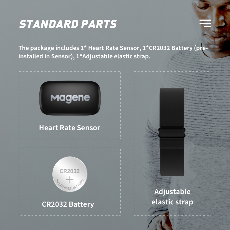 Magene H64 Heart Rate Monitor  - Cycling Heart Rate Monitor recension och pris