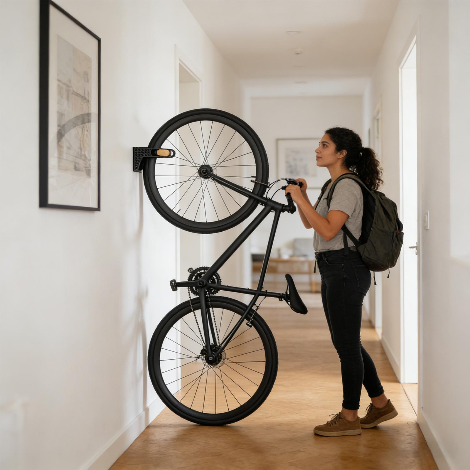 Road Bike Hanging Rack Wall Bi - Cycling Gear Wall Mount recension och pris