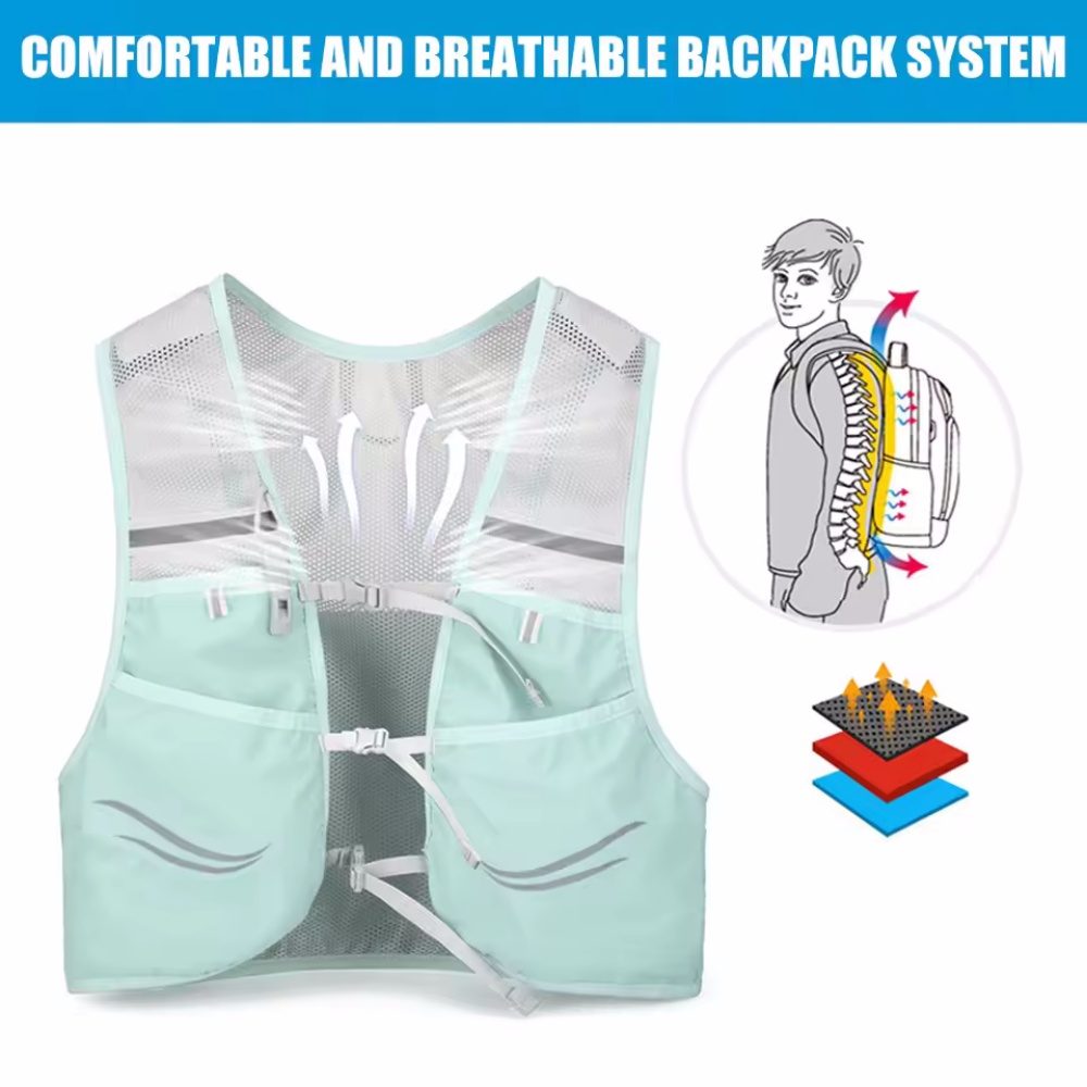 Reflective Running Vest Hydrat - Reflective Cycling Vest recension och pris