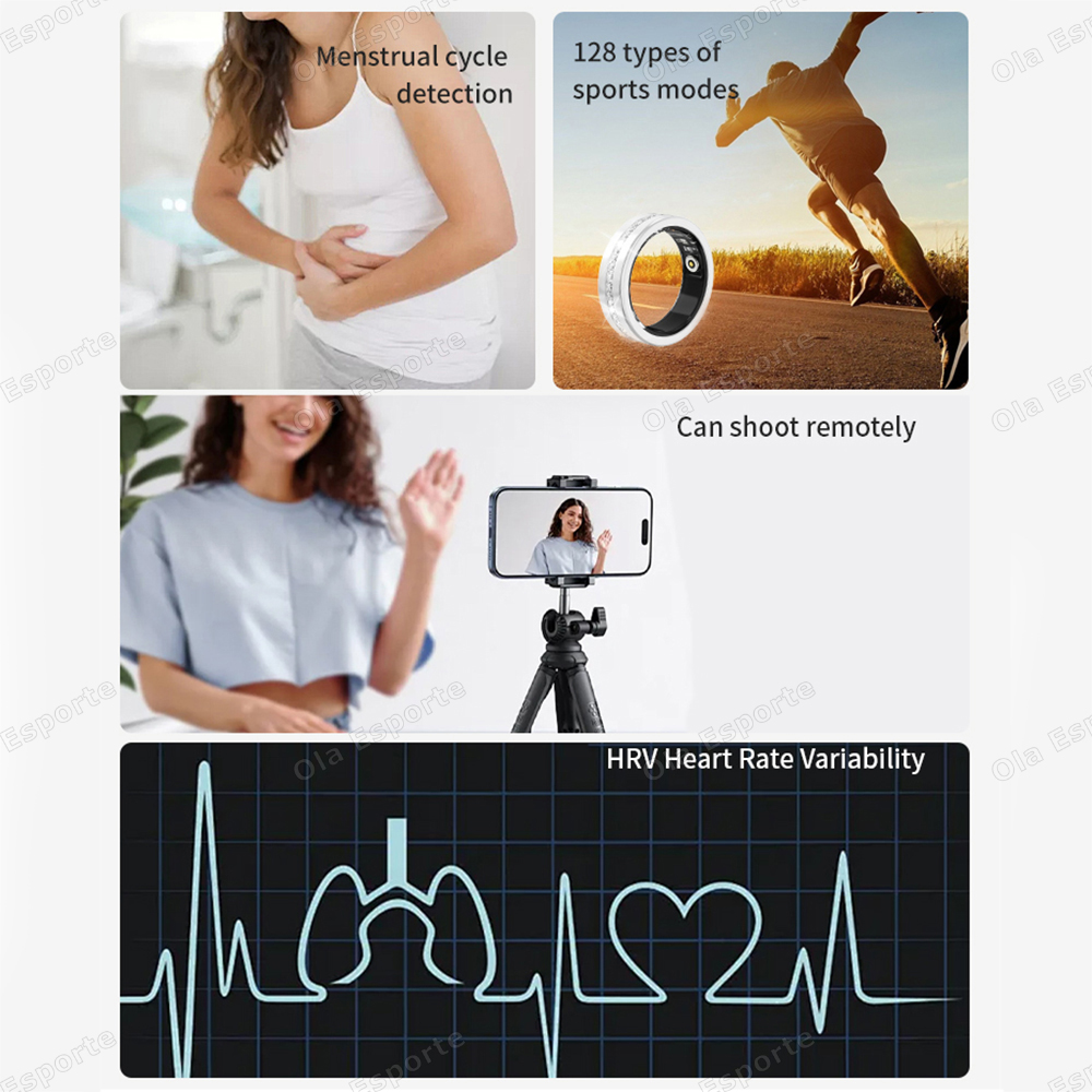 2025 New Smart Ring Lady Heart - Cycling Heart Rate Monitor recension och pris
