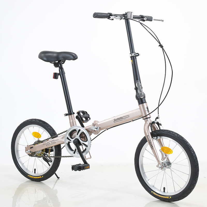 Sanhema 16 Inch Folding Bicycl - Cycling Gear Inches recension och pris