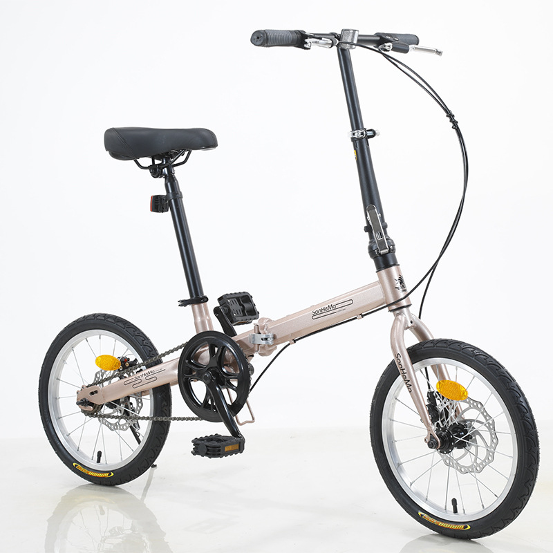 Sanhema 16 Inch Folding Bicycl - Cycling Gear Inches recension och pris