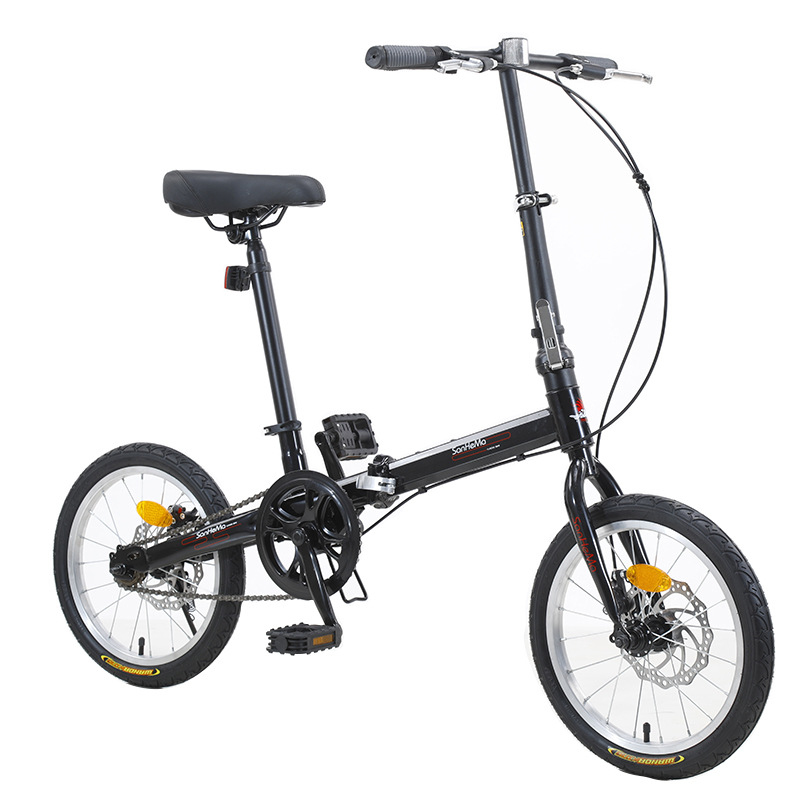 Sanhema 16 Inch Folding Bicycl - Cycling Gear Inches recension och pris