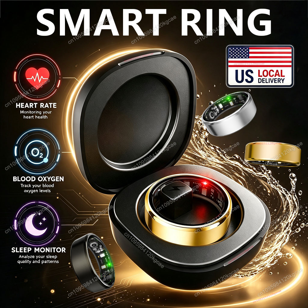Smart Ring Health Tracker – He - Cycling Heart Rate Monitor recension och pris