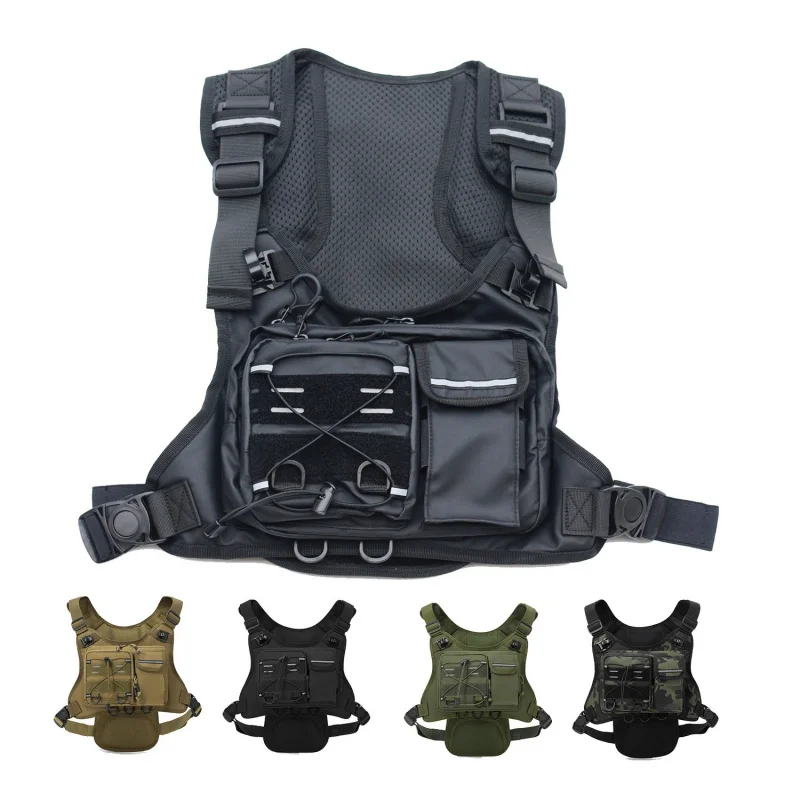 ​High-Quality Tactical Vest Ch - Reflective Cycling Vest recension och pris