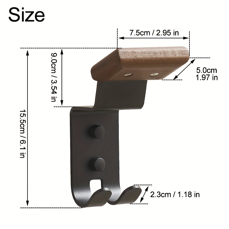Motorcycle Helmet Holder Solid - Cycling Gear Wall Mount recension och pris
