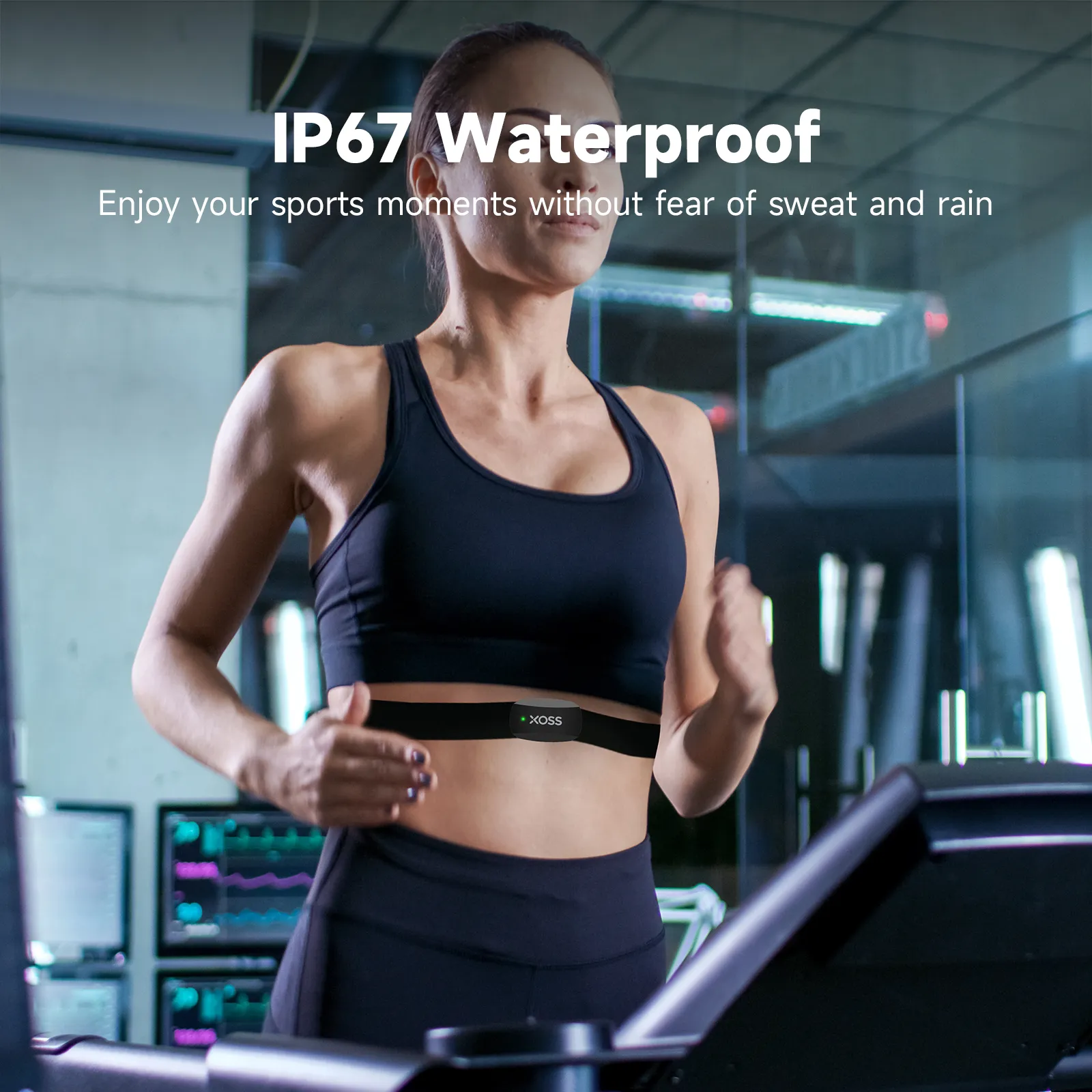 XOSS X2 Chest Strap Heart Rate - Cycling Heart Rate Monitor recension och pris
