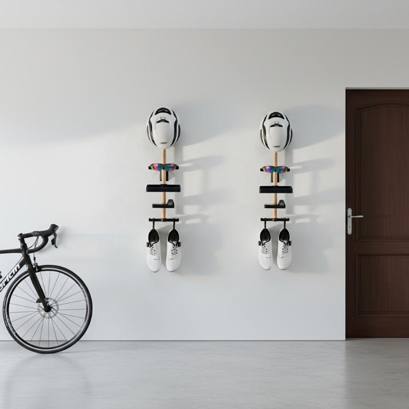 Bicycle Desktop Organizer Disp - Cycling Gear Wall Mount recension och pris