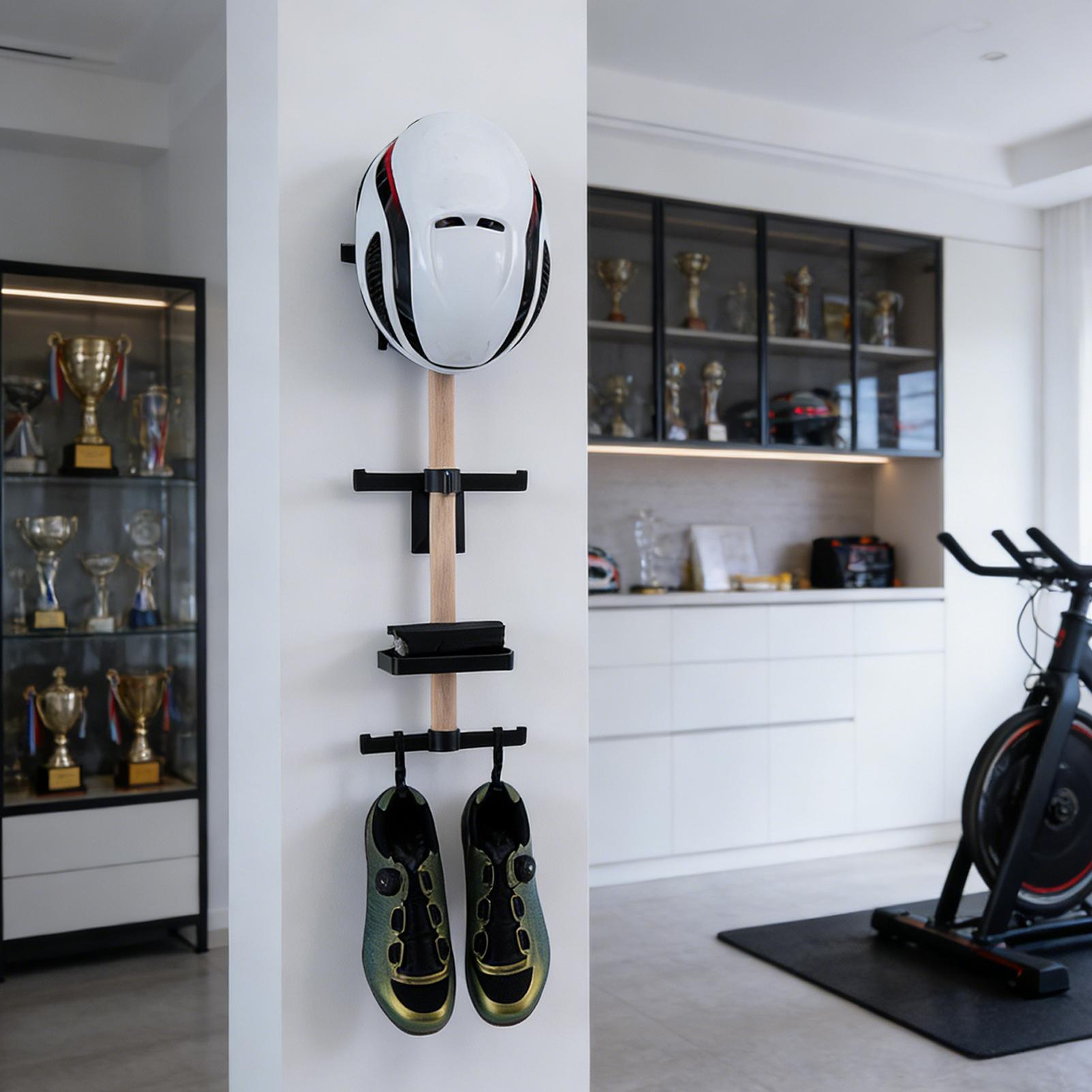Vertical Cycling Gear Organize - Cycling Gear Wall Mount recension och pris