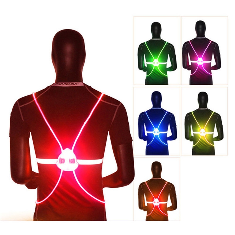 Outdoor 360 Reflective LED Fla - Reflective Cycling Vest recension och pris