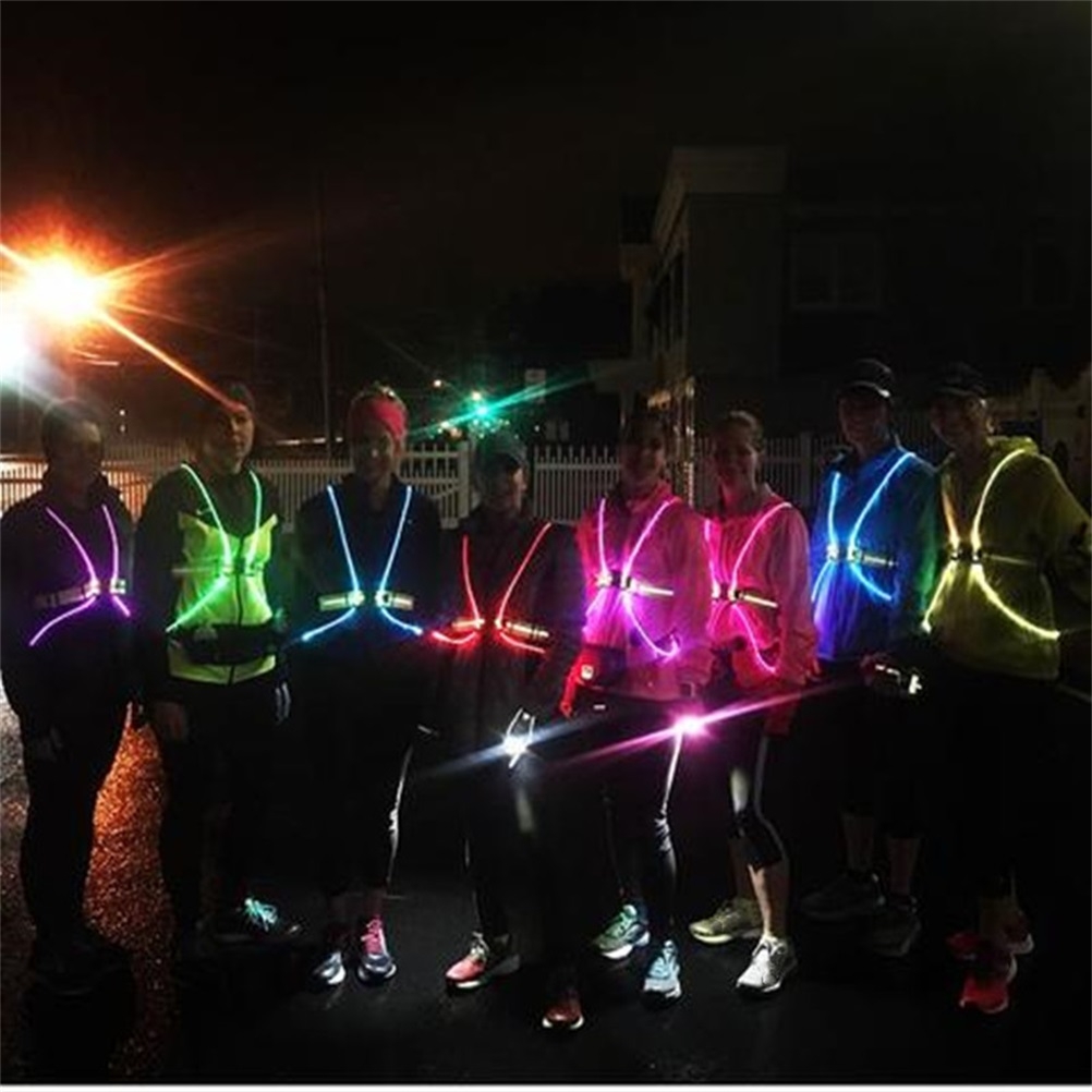 Outdoor 360 Reflective LED Fla - Reflective Cycling Vest recension och pris