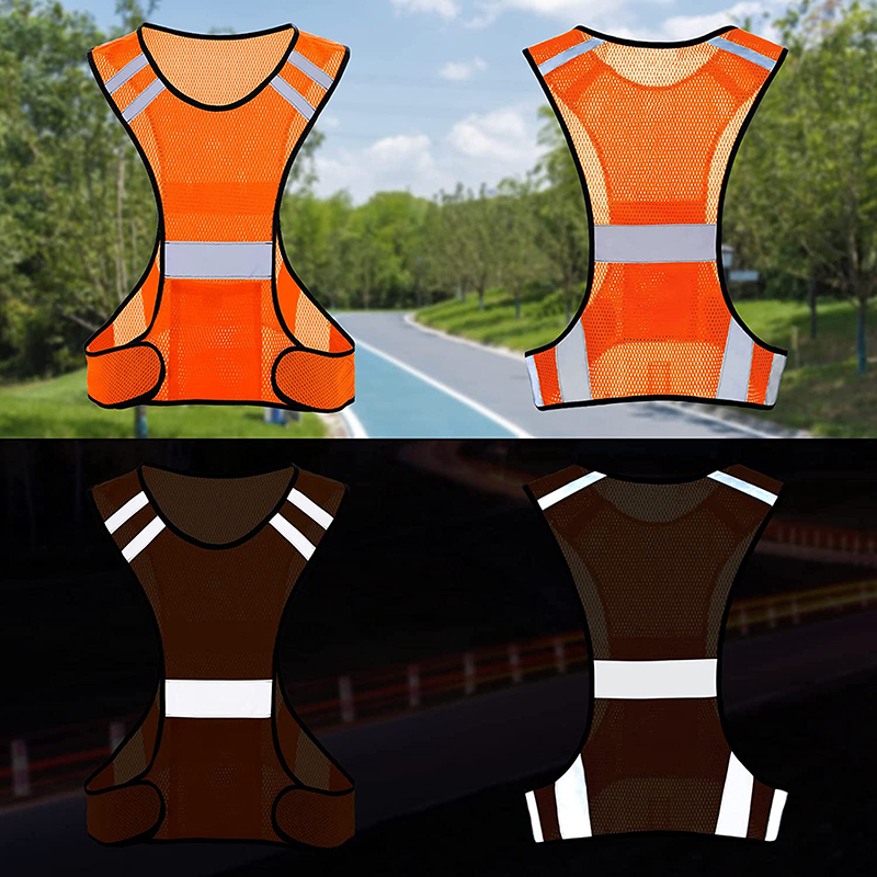 Visibility Fluorescent Mesh Re - Reflective Cycling Vest recension och pris
