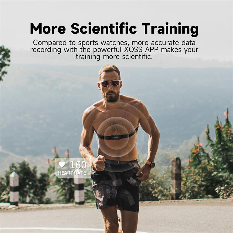 Xoss X2 Heart Rate Monitor Dua - Cycling Heart Rate Monitor recension och pris