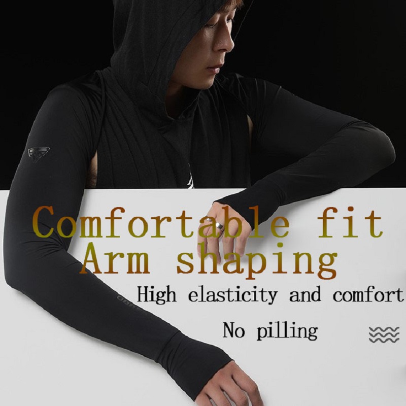 TOSUOD Men’s Ice Silk Sun Prot - Cycling Arm Warmers recension och pris