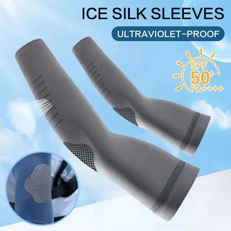 Summer Sun Protection Ice Silk - Cycling Arm Warmers recension och pris