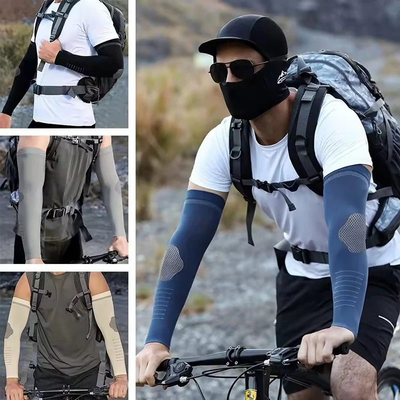 Summer Sun Protection Ice Silk - Cycling Arm Warmers recension och pris