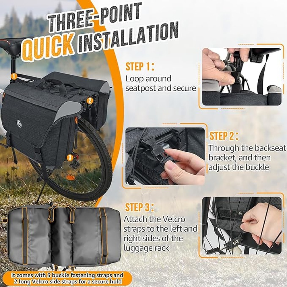 Grocery Side Car For Bike Prov - Cycling Gear You Need recension och pris