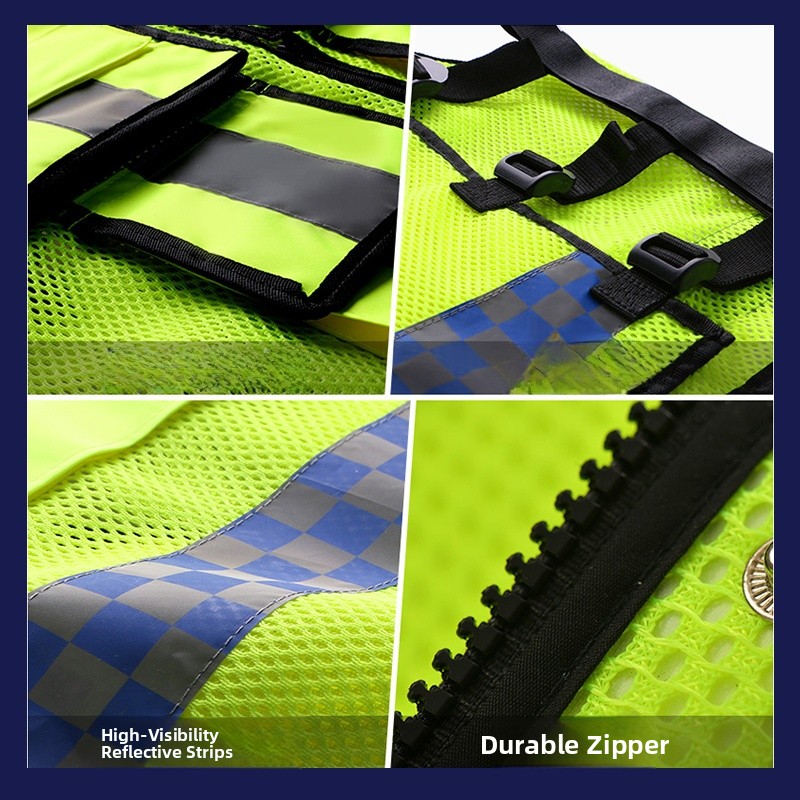 Reflective Safety Vest Multi-F - Reflective Cycling Vest recension och pris