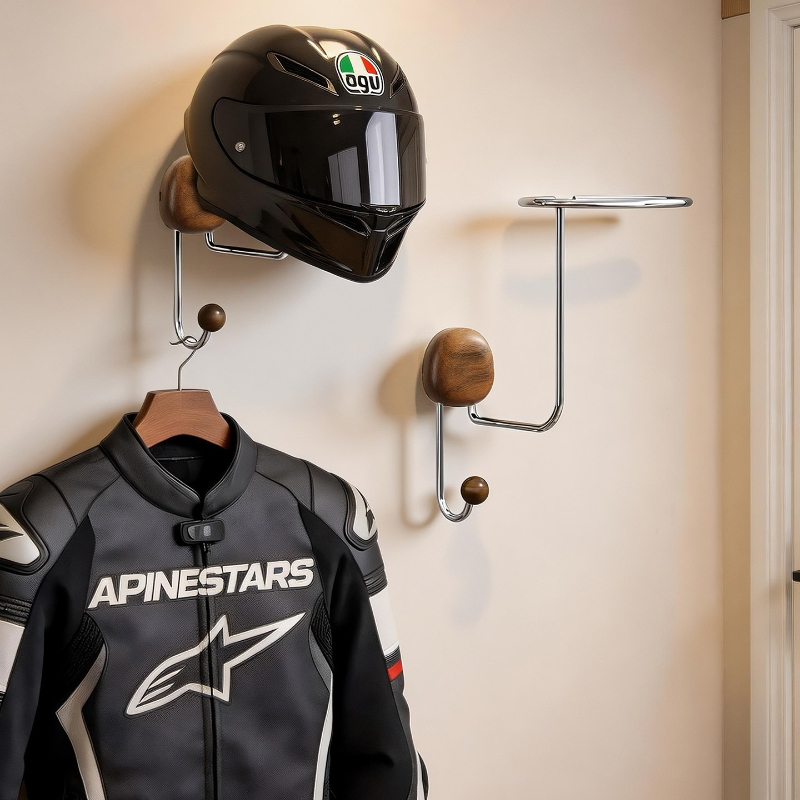 Wall Mount Helmet Storage Rack - Cycling Gear Wall Mount recension och pris