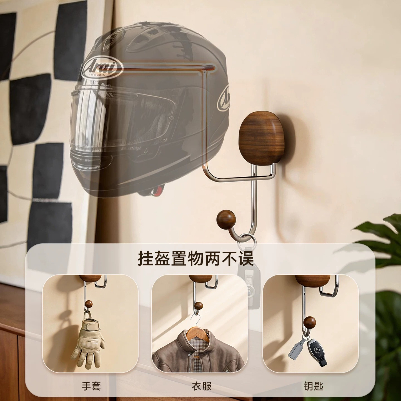 Wall Mount Helmet Storage Rack - Cycling Gear Wall Mount recension och pris