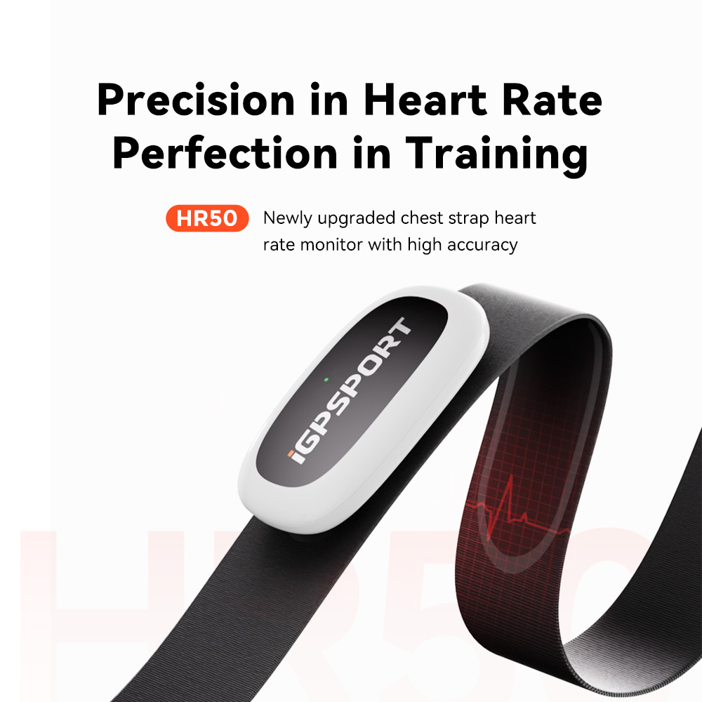 iGPSPORT HR50 Chest Heart Rate - Cycling Heart Rate Monitor recension och pris
