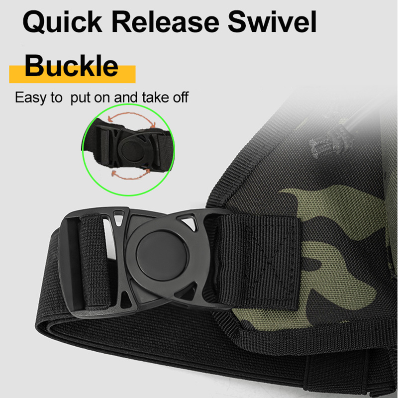 Tactical Bag Front Chest Rig V - Reflective Cycling Vest recension och pris