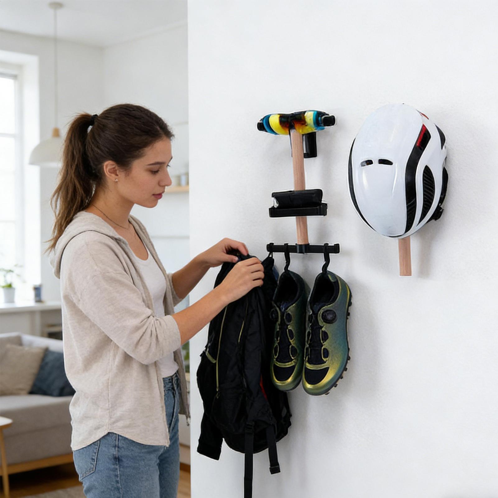Bicycle Wall Storage rack 1 Se - Cycling Gear Wall Mount recension och pris