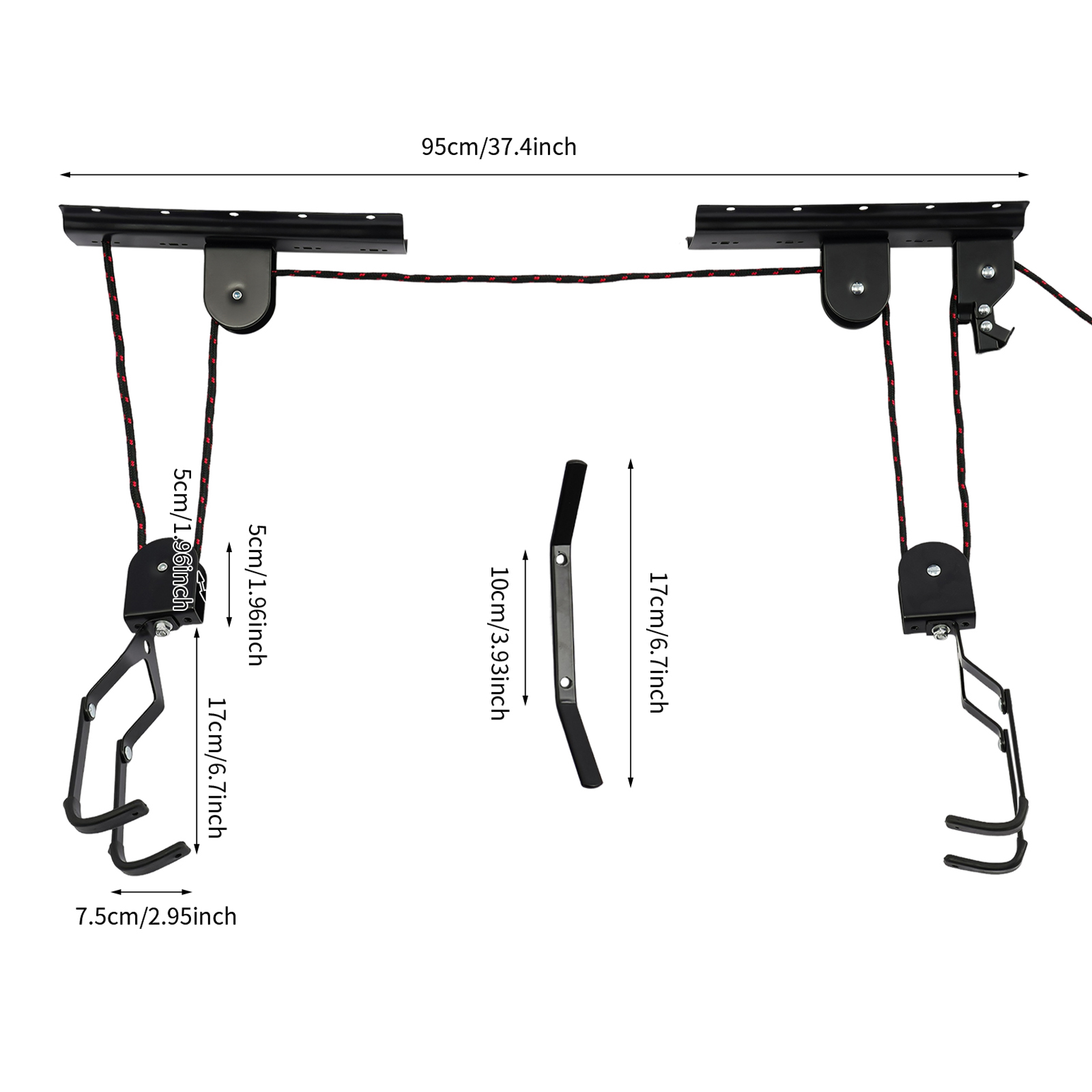 Bike Hoist for Garage Ceiling, - Cycling Gear Wall Mount recension och pris