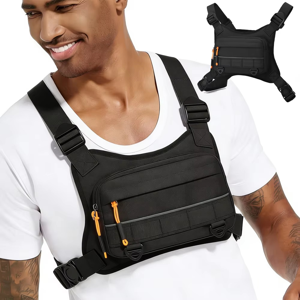 Cycling Front Chest Vest Tacti - Reflective Cycling Vest recension och pris