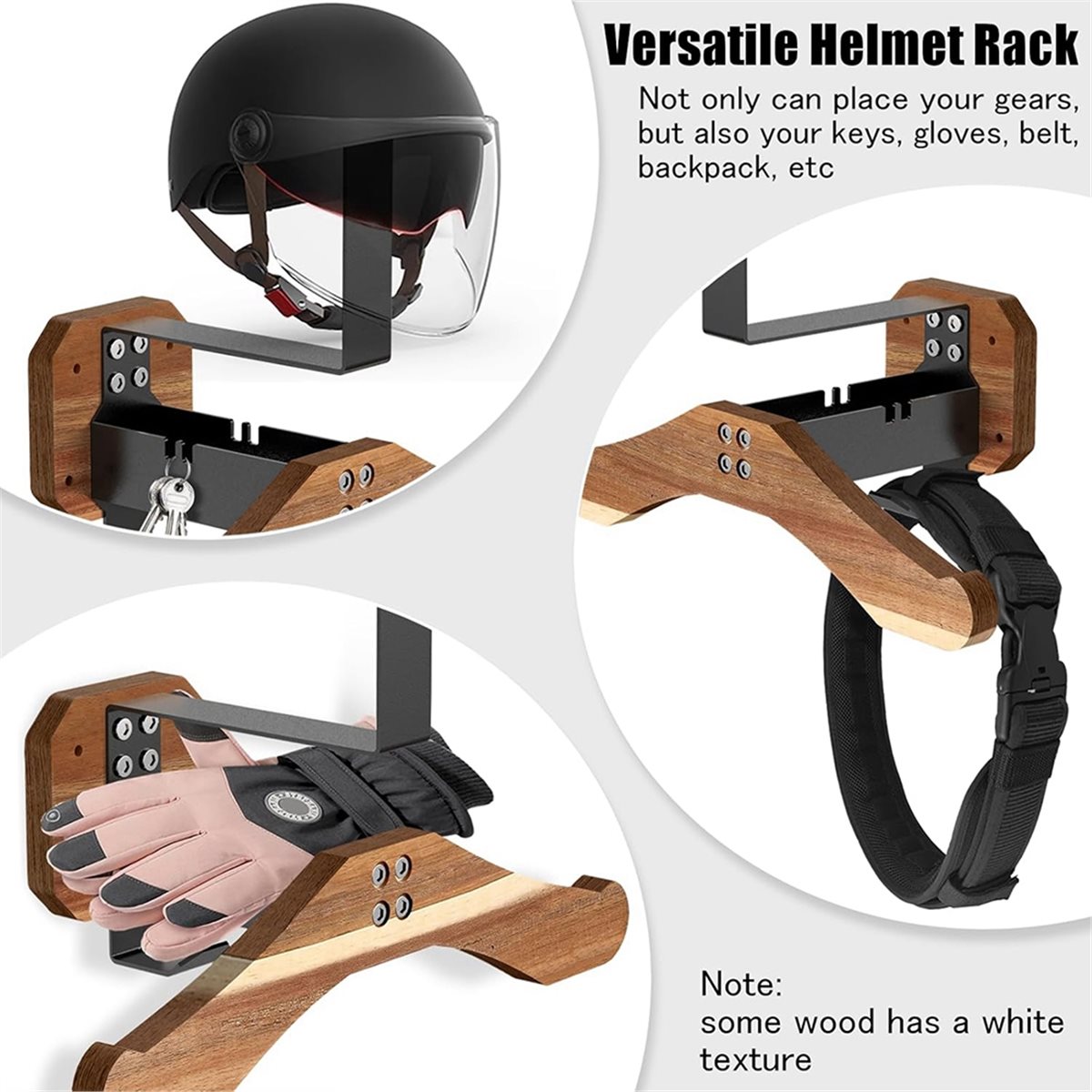 618 Mega Sale Helmet Holder- M - Cycling Gear Wall Mount recension och pris