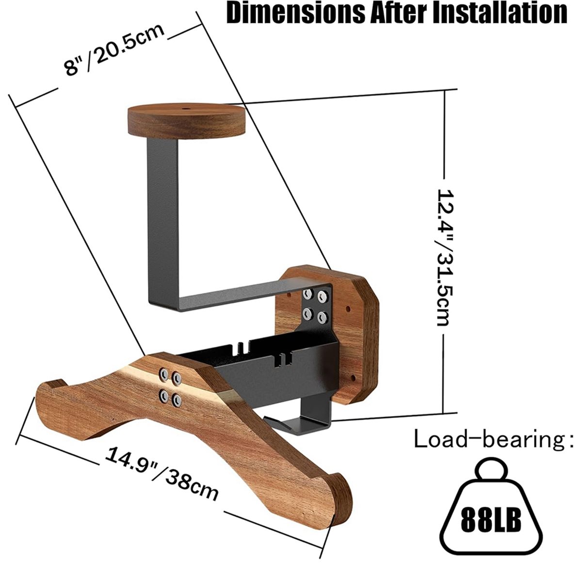 618 Mega Sale Helmet Holder- M - Cycling Gear Wall Mount recension och pris